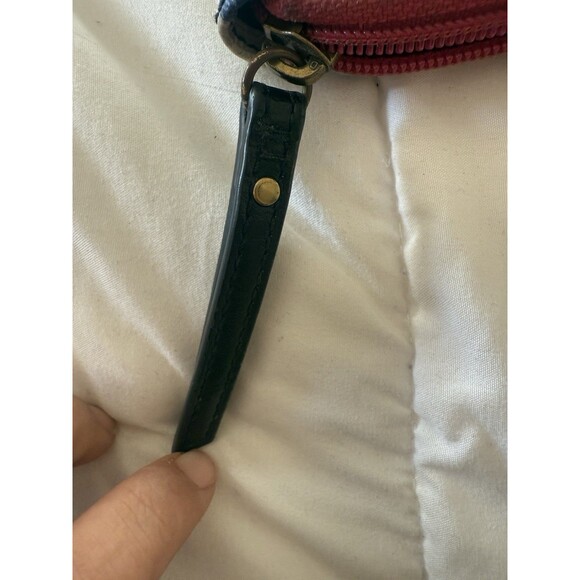 Fossil Eliza Blue Multi Color Striped Zip Around Wallet - Picture 11 of 13